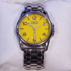 COACH Sydney Women's Stainless Steel Watch! 💛